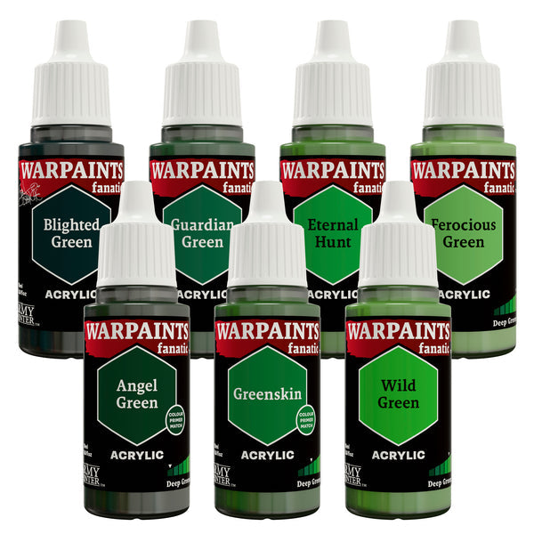Warpaints Fanatic Flexible Triad PLUS - Deep Greens