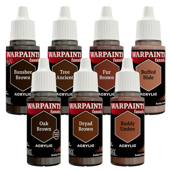 Warpaints Fanatic Flexible Triad PLUS - Ruddy Browns