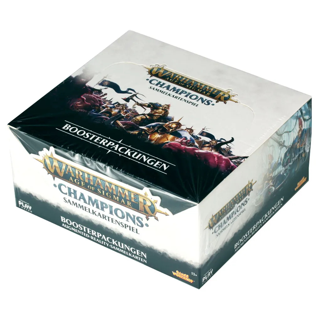 Warhammer Age of Sigmar Champions Sammelkartenspiel Display 24 Booster (deutsch)