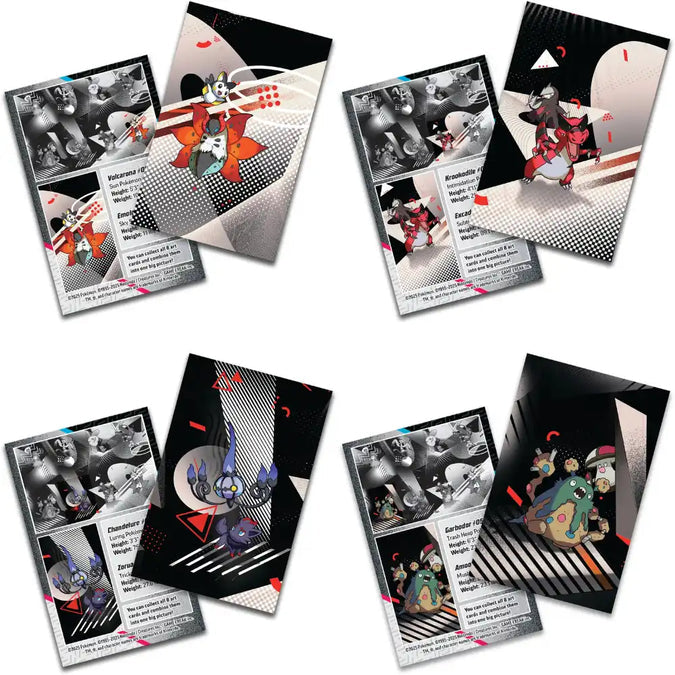 Pokemon – Scarlet & Violet SV10.5: Black Bolt & White Flare Mini-Tin (Englisch)