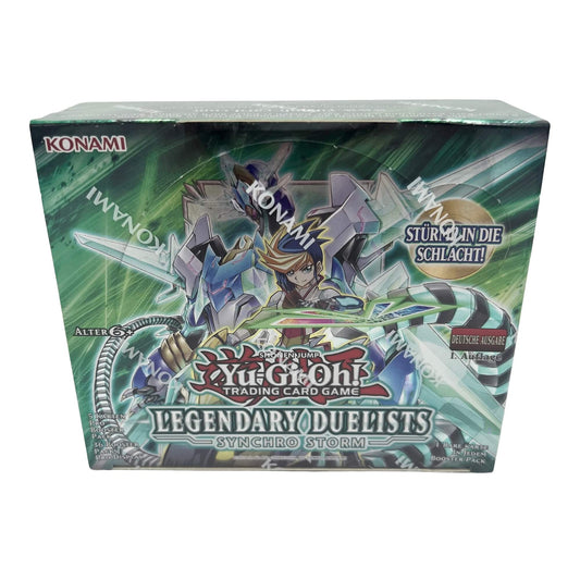 Yu-Gi-Oh! Legendary Duelists: Synchro Storm – Booster Display (deutsch)
