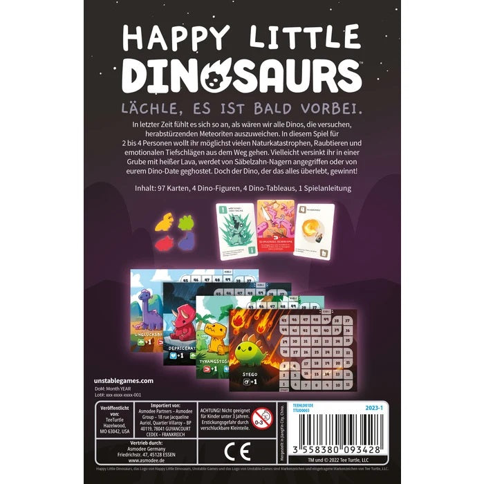Happy Little Dinosaurs – Brettspiel (Deutsch)