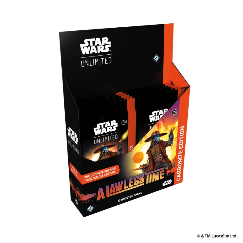 Star Wars: Unlimited – A Lawless Time Carbonite Booster Display (Englisch)
