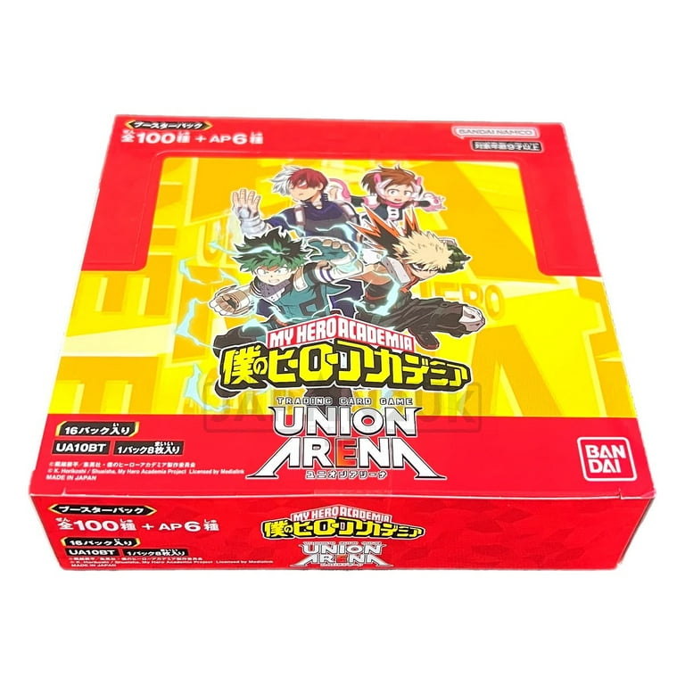 BANDAI – Union Arena Display: My Hero Academia (japanisch)