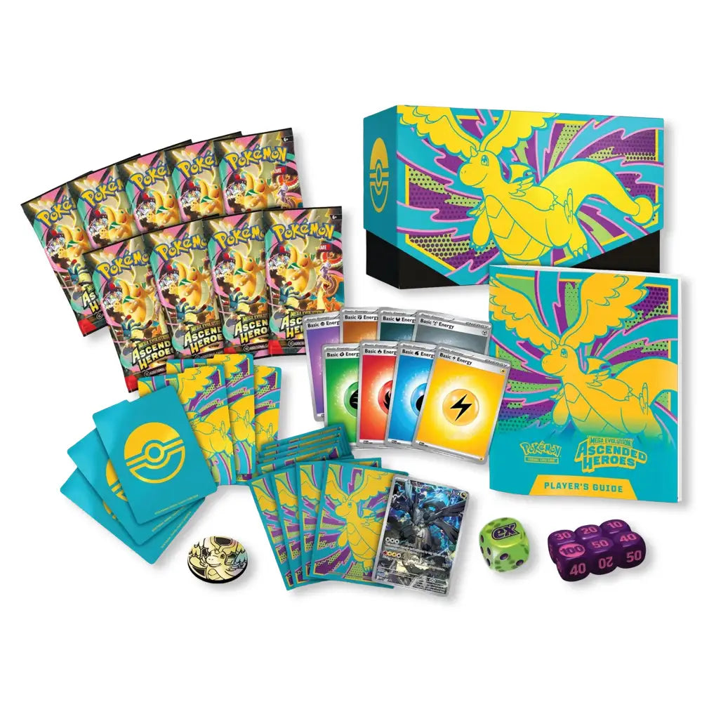 Pokemon ME2.5 Mega Evolution - Ascended Heroes - Elite Trainer Box (englisch)