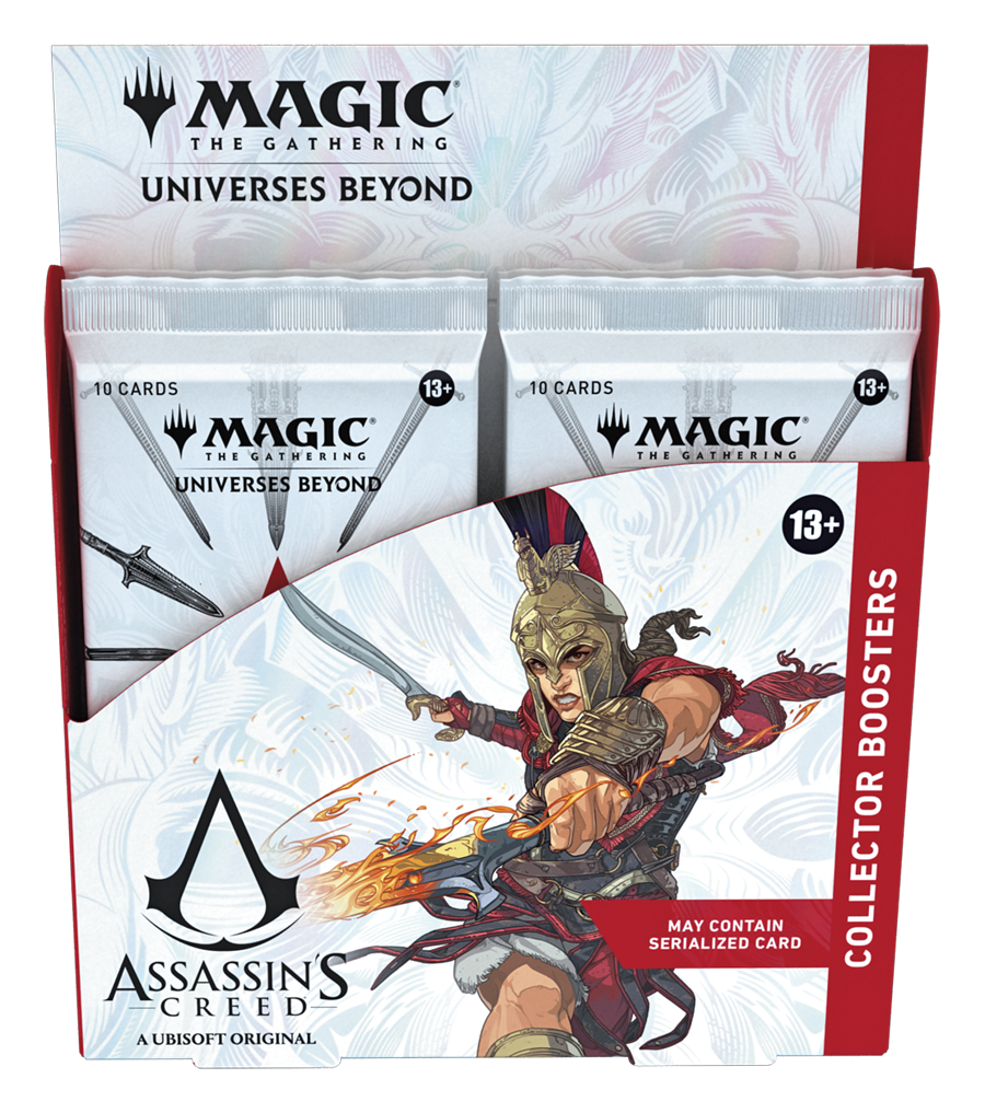 Magic: The Gathering - Universes Beyond: Assassin's Creed - Collector-Booster-Display 12 Collector-Booster - (englisch)