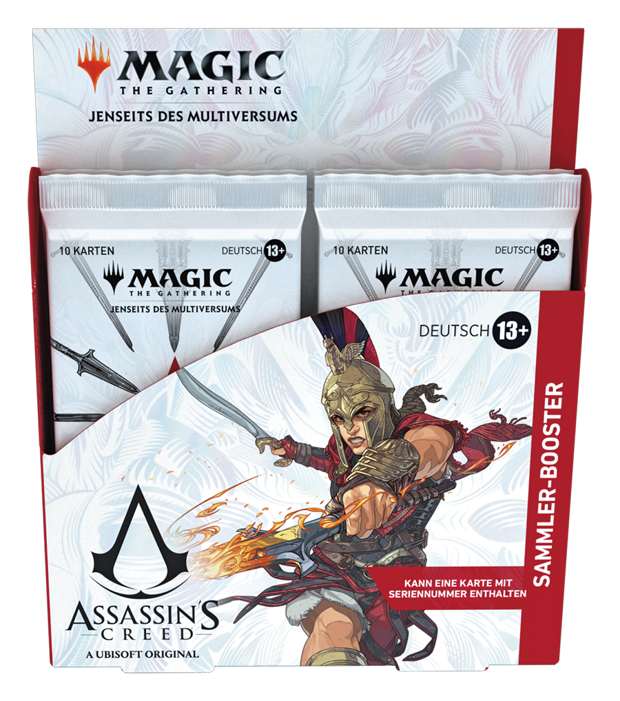 Magic: The Gathering - Jenseits des Multiversums: Assassin's Creed - Sammler-Booster-Display 12 Sammler-Booster - (deutsch)