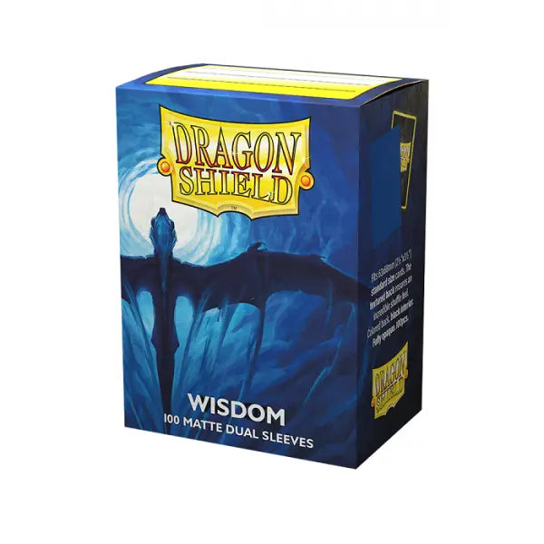 Dragon Shield - 100 Standard Size Card Dual Sleeves - Wisdom Matte