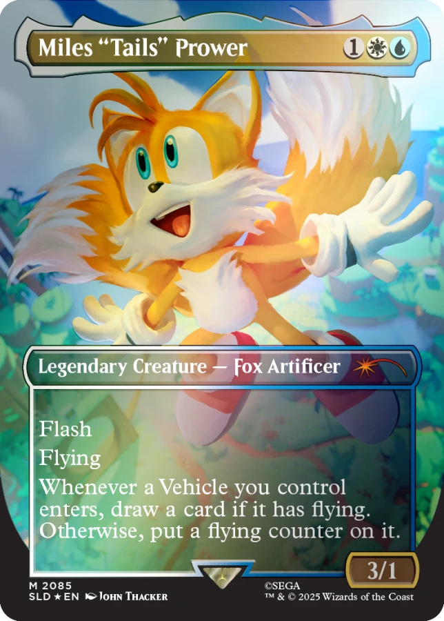 Magic the Gathering - Secret Lair x Sonic: Friends & Foes – Foil Edition (englisch, sealed)