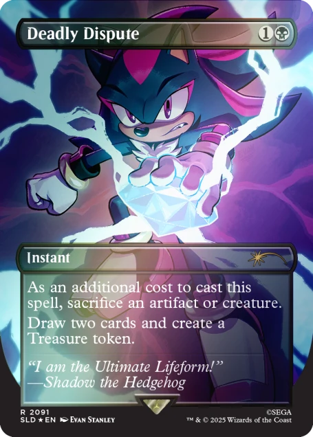 Magic the Gathering - Secret Lair x Sonic: Chasing Adventure – Foil Edition (englisch, sealed)