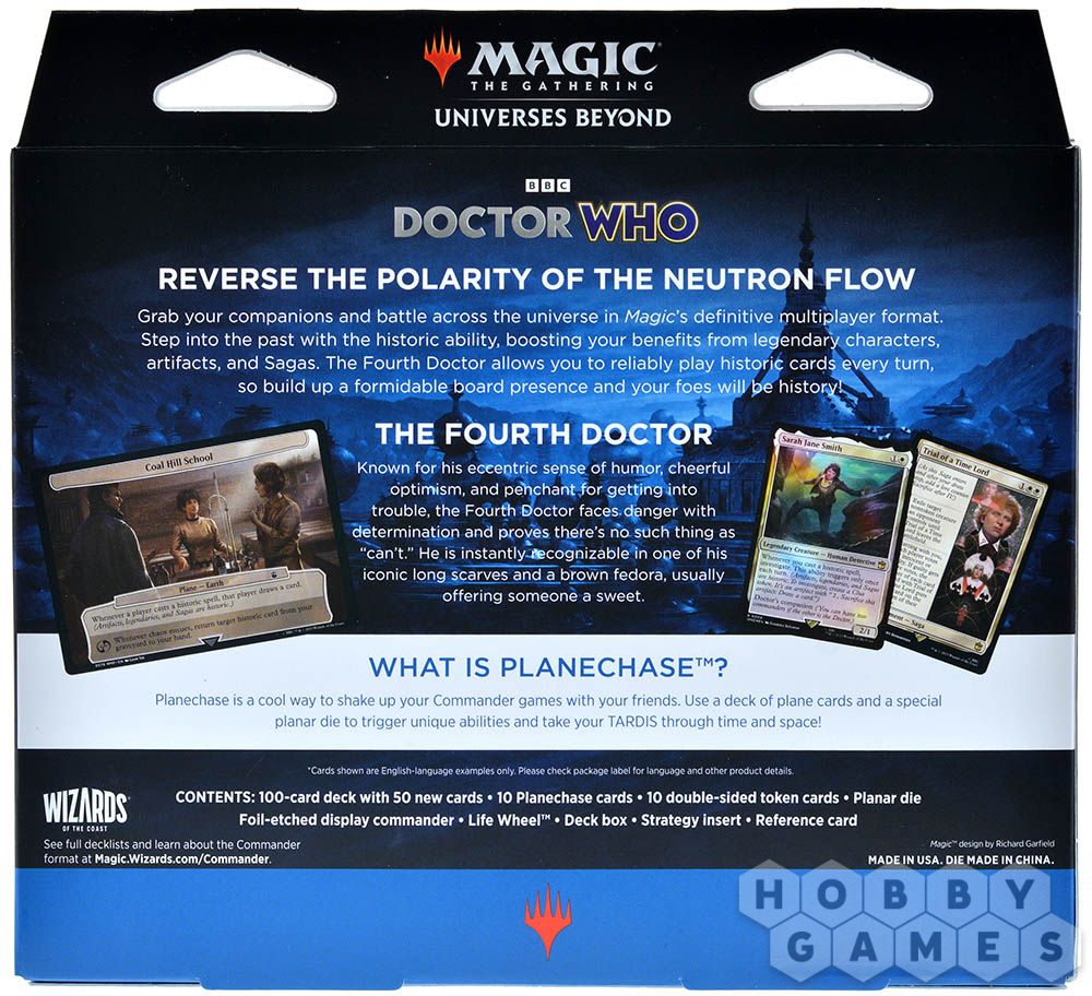 Magic the Gathering – Doctor Who Blast from the Past Commander Deck (Englisch)