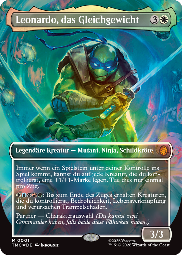 Magic The Gathering – Teenage Mutant Ninja Turtles Commander Deck (Englisch)