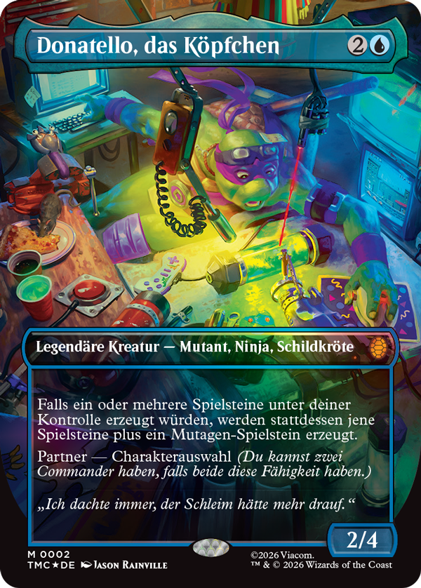 Magic The Gathering – Teenage Mutant Ninja Turtles Commander Deck (Deutsch)