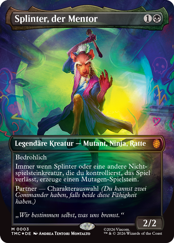 Magic The Gathering – Teenage Mutant Ninja Turtles Commander Deck (Deutsch)