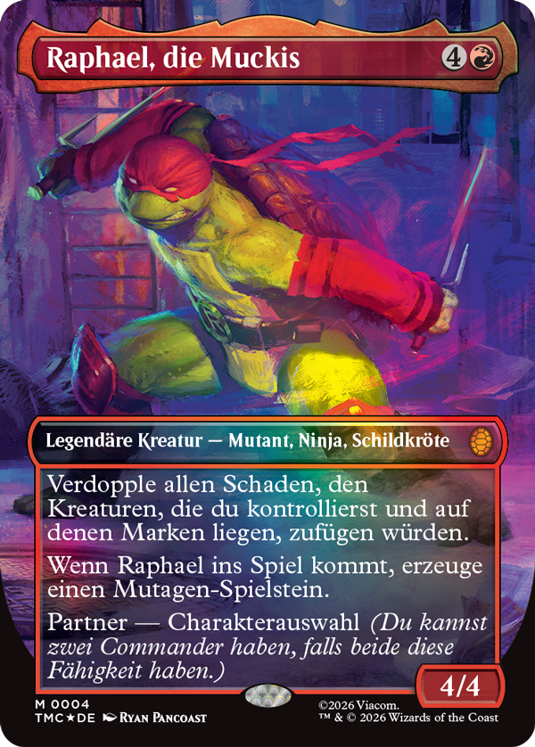 Magic The Gathering – Teenage Mutant Ninja Turtles Commander Deck (Englisch)