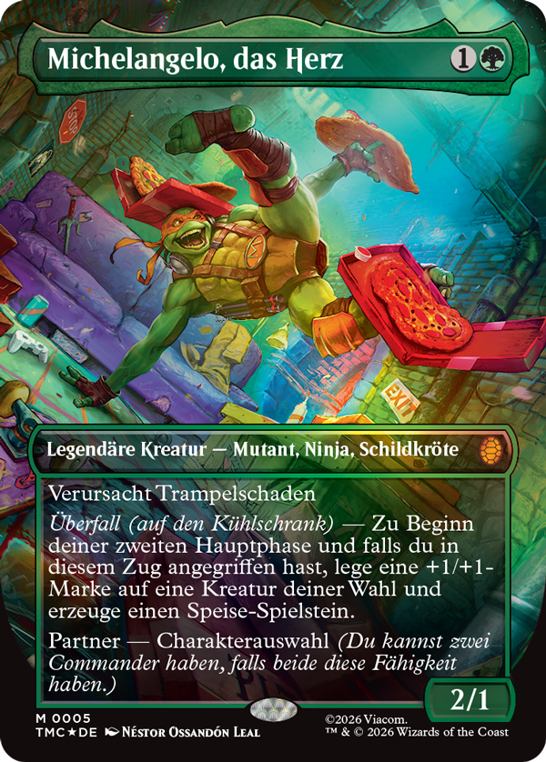 Magic The Gathering – Teenage Mutant Ninja Turtles Commander Deck (Deutsch)