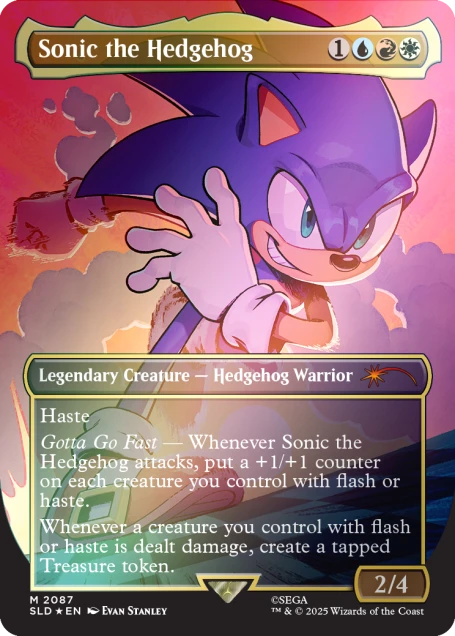 Magic the Gathering - Secret Lair x Sonic: Friends & Foes – Foil Edition (englisch, sealed)