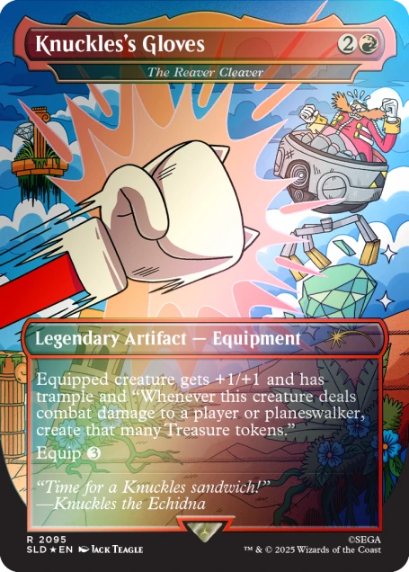 Magic the Gathering - Secret Lair x Sonic: Turbo Gear – Foil Edition (englisch, sealed)