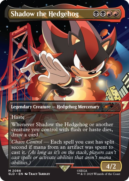 Magic the Gathering - Secret Lair x Sonic: Friends & Foes – Non Foil Edition (englisch, sealed)