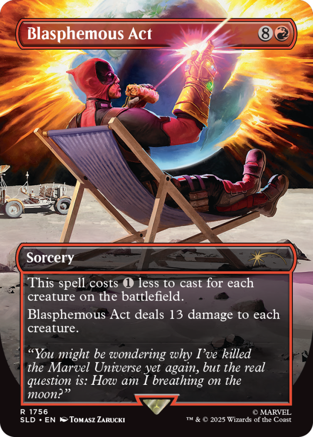 Magic The Gathering – Secret Lair x Marvel’s Deadpool (Non-Foil Edition) - Englisch