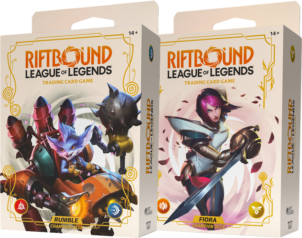 Riftbound - League of Legends - Spiritforged Champion Decks (Englisch)