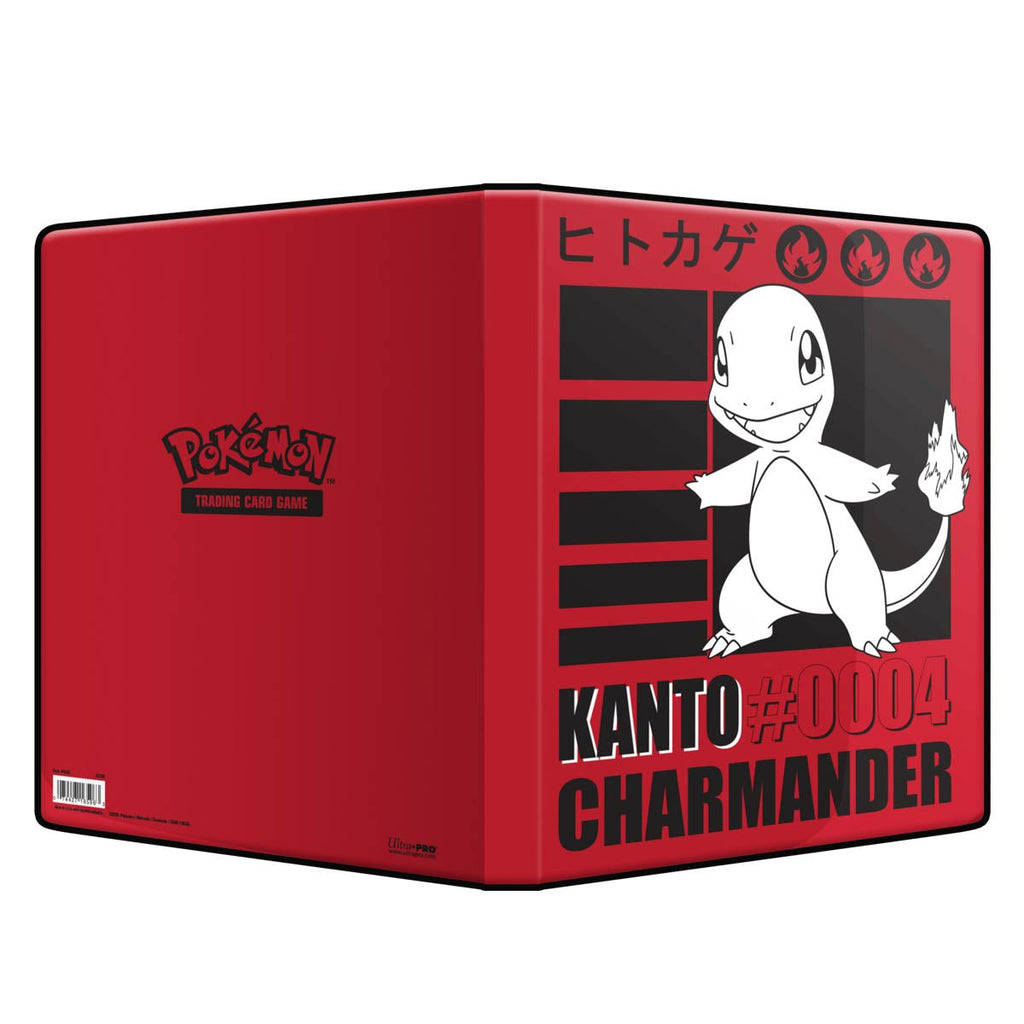 Ultra Pro – Pokemon 9-Pocket Binder – Glumanda (Charmander Design, Englisch)