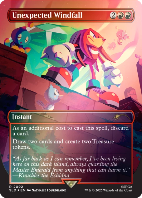 Magic the Gathering - Secret Lair x Sonic: Chasing Adventure – Foil Edition (englisch, sealed)