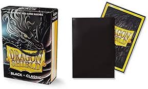 Dragon Shield - 60 Japanese Size Sleeves - Black Classic