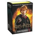 Dragon Shield - 100 Standard Size Matte Art Sleeves – Wizarding World – Ron Weasley