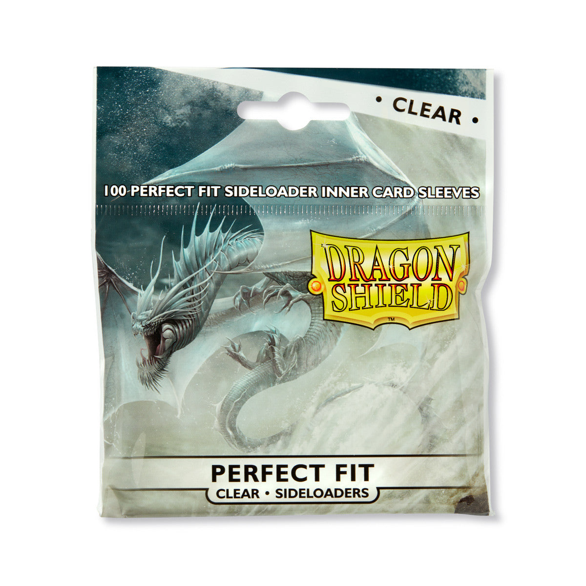 Dragon Shield – Perfect Fit Sideloader 100 Sleeves – Clear
