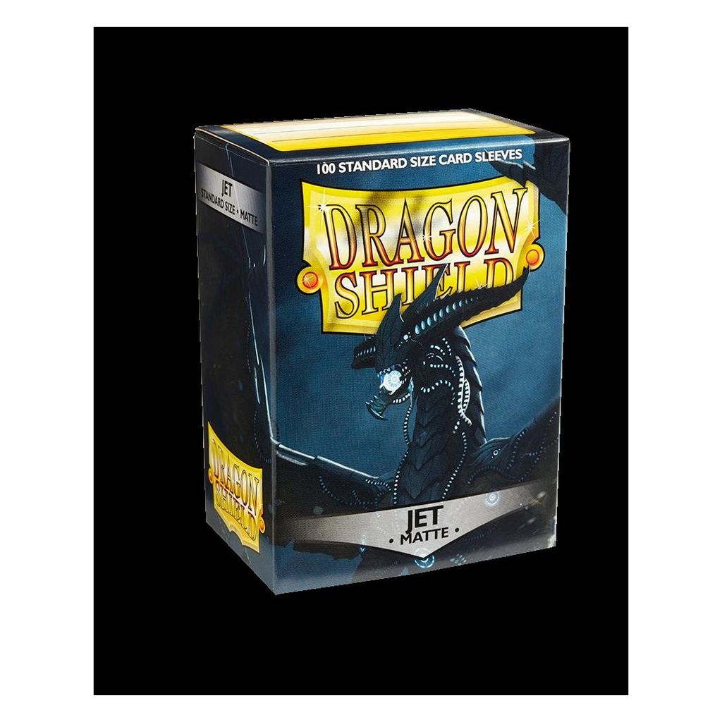 Dragon Shield Matte Jet Standard Size Sleeves (100 Stück)