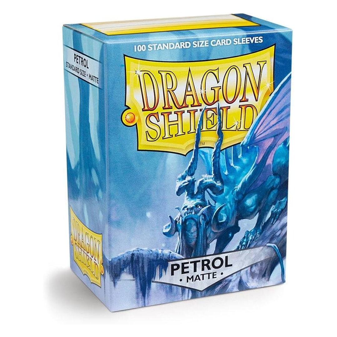 Dragon Shield Matte Petrol Standard Size Sleeves (100 Stück)