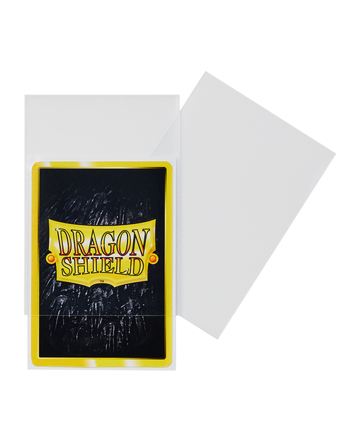 Dragon Shield - 60 Japanese Size Outer Sleeves - Clear Matte