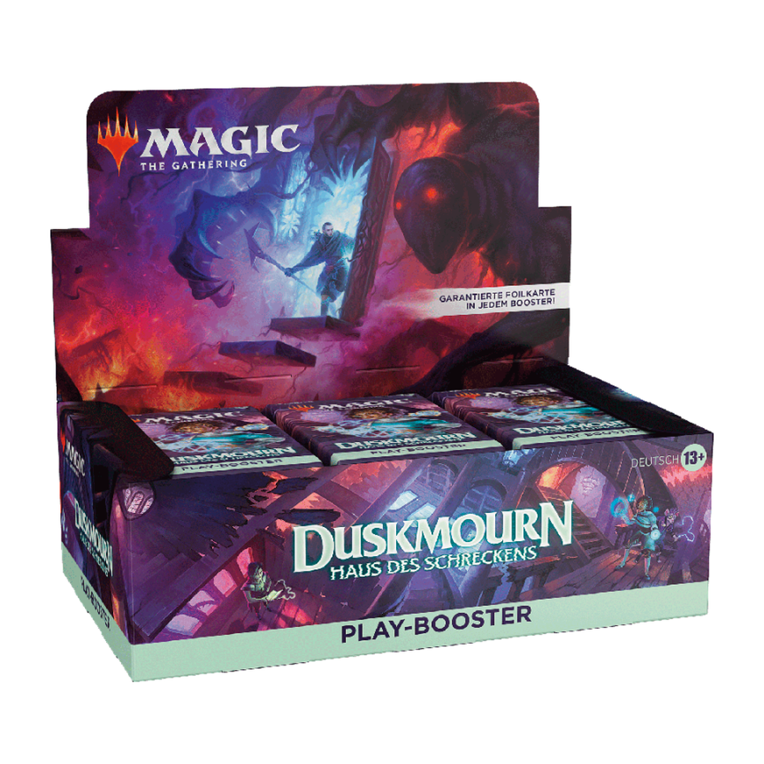 Magic: The Gathering – Duskmourn: Haus des Schreckens Play-Booster Display (36 Booster) Deutsch