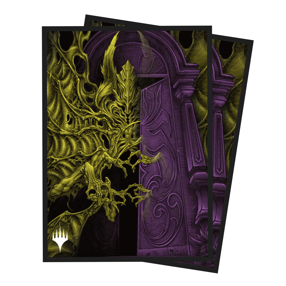 Ultra Pro – Magic The Gathering Duskmourn 100ct Deck Protector Sleeves - Valgavoth, Terror Eater