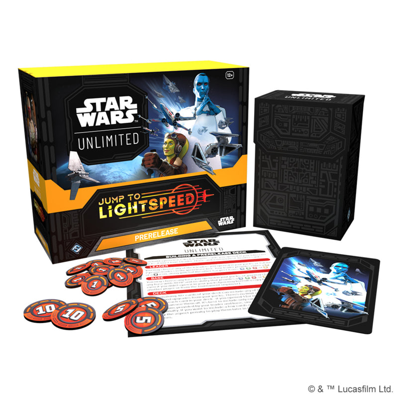 Star Wars: Unlimited - Jump to Lightspeed - Prerelease-Box (Englisch)