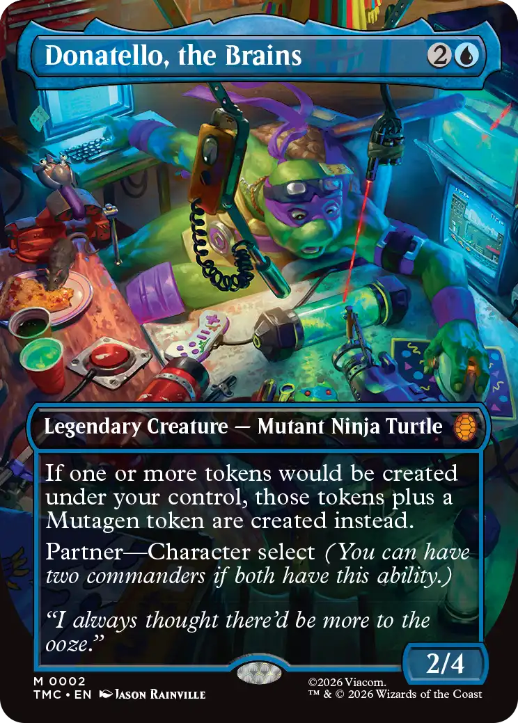 Magic The Gathering – Teenage Mutant Ninja Turtles Commander Deck (Englisch)