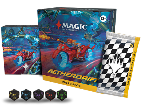 Magic the Gathering Aetherdrift Prerelease Kit (englisch)