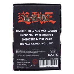 Yu-Gi-Oh! Limited Edition Metal Card Collectible - Summoned Skull