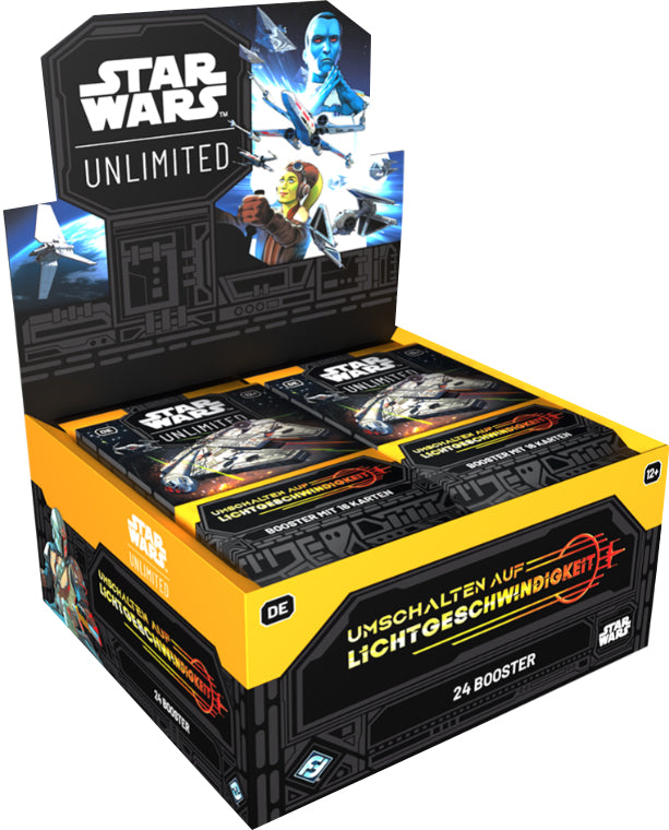 Star Wars: Unlimited - Umschalten auf Lichtgeschwindigkeit Booster-Display (Deutsch)
