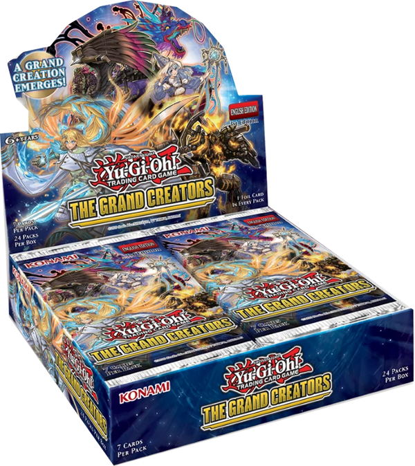 Yu-Gi-Oh! The Grand Creators – Booster Display (englisch)