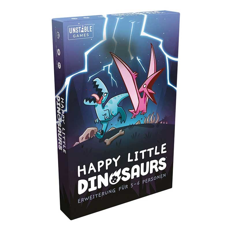 Happy Little Dinosaurs – Erweiterung für 5–6 Spieler (Deutsch)