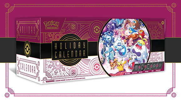 Pokemon – Sammelkarten Holiday Calendar 2025 (englisch)