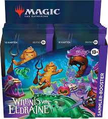 Magic the Gathering Wildnis von Eldraine Sammler Booster Display (deutsch)