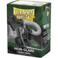 Dragon Shield - 100 Standard Size Card Sleeves - Forest Green Non-Glare