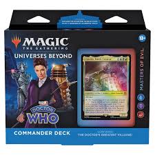 Magic The Gathering – Doctor Who Commander Deck Masters of Evil (Englisch)