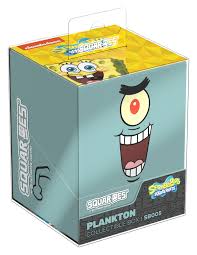 SpongeBob Schwammkopf Squaroes – Offizielle Deckbox - Plankton