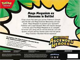 Pokemon Me2.5 Mega Evolution – Ascended Heroes – Mega Meganium ex Box (englisch)