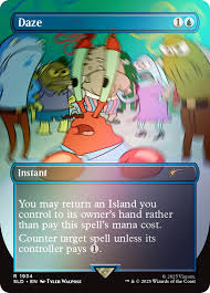 Magic the Gathering Secret Lair x SpongeBob SquarePants Internet Sensation Rainbow Foil (englisch)