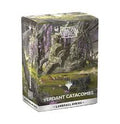 Dragon Shield Matte Dual Art Sleeves – MTG Landfall Series – Verdant Catacombs (100 Sleeves, Standardgröße)